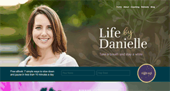 Desktop Screenshot of lifebydanielle.com